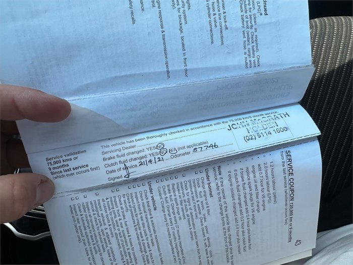 2012 HOLDEN COMMODORE SV6