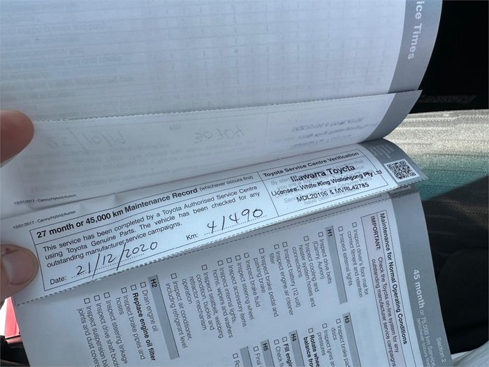 2017 TOYOTA CAMRY ALTISE