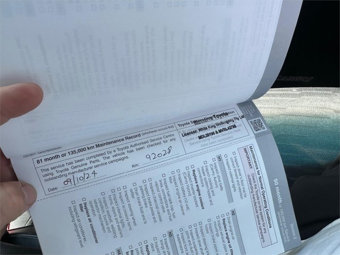 2017 TOYOTA CAMRY ALTISE