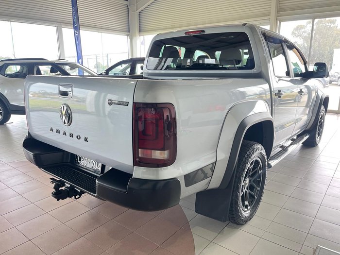 2022 Volkswagen Amarok TDI580 W580X 2H MY22 4X4 Constant Pyrit Silver