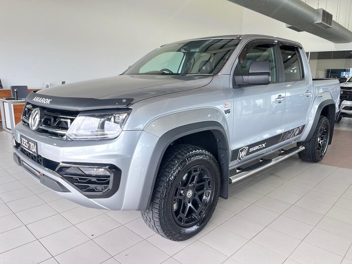 2022 Volkswagen Amarok TDI580 W580X 2H MY22 4X4 Constant Pyrit Silver
