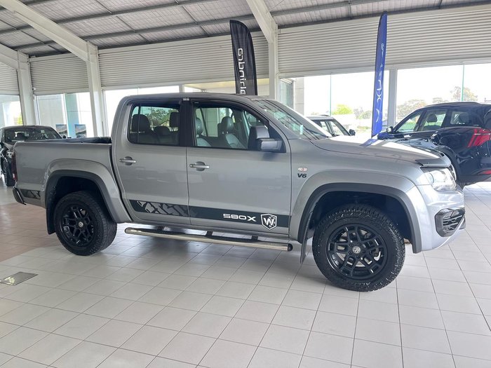 2022 Volkswagen Amarok TDI580 W580X 2H MY22 4X4 Constant Pyrit Silver