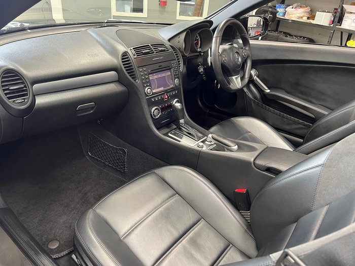 2008 Mercedes-Benz SLK-Class SLK55 AMG R171 MY08 Obsidian Black