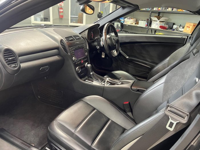 2008 Mercedes-Benz SLK-Class SLK55 AMG R171 MY08 Obsidian Black
