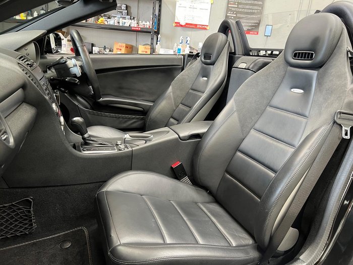 2008 Mercedes-Benz SLK-Class SLK55 AMG R171 MY08 Obsidian Black