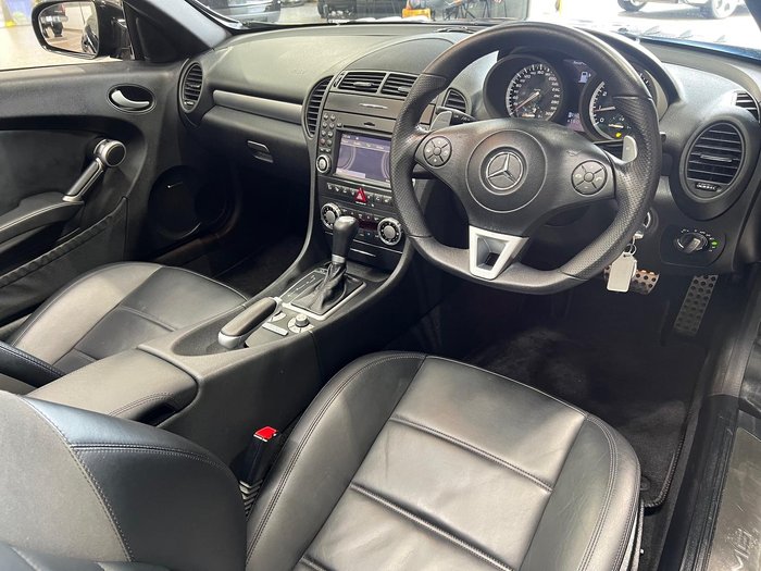 2008 Mercedes-Benz SLK-Class SLK55 AMG R171 MY08 Obsidian Black