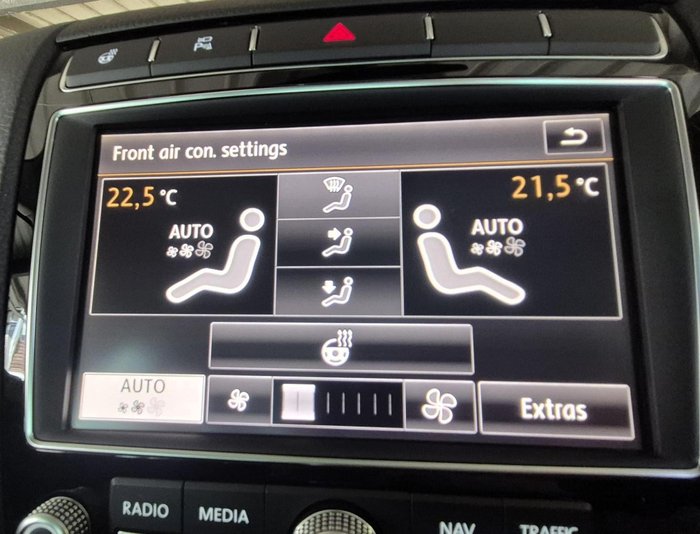 2016 Volkswagen Touareg 150TDI Element 7P MY17 Four Wheel Drive Canyon Grey