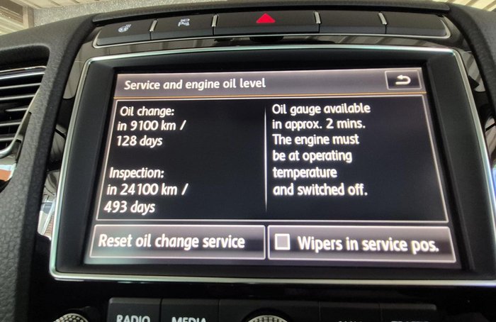 2016 Volkswagen Touareg 150TDI Element 7P MY17 Four Wheel Drive Canyon Grey