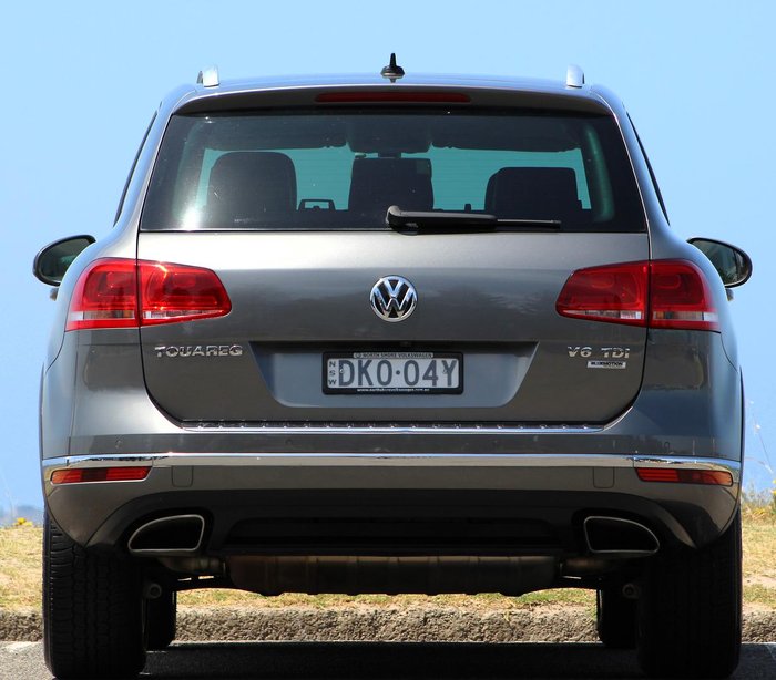 2016 Volkswagen Touareg 150TDI Element 7P MY17 Four Wheel Drive Canyon Grey