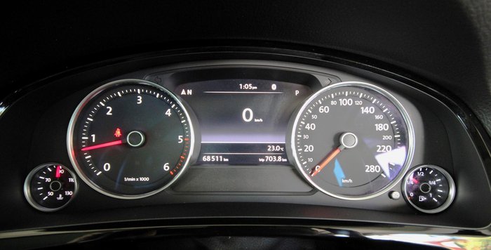 2016 Volkswagen Touareg 150TDI Element 7P MY17 Four Wheel Drive Canyon Grey