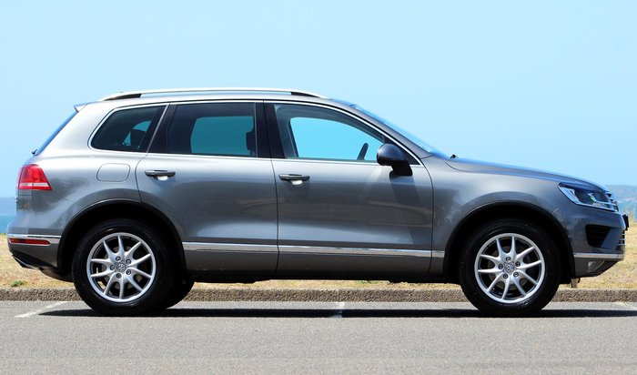 2016 Volkswagen Touareg 150TDI Element 7P MY17 Four Wheel Drive Canyon Grey