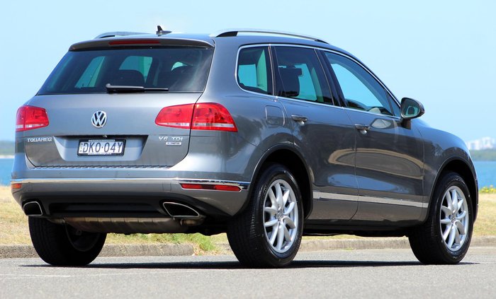 2016 Volkswagen Touareg 150TDI Element 7P MY17 Four Wheel Drive Canyon Grey