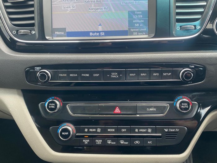 2015 Kia Carnival Platinum YP MY15 Aurora Black