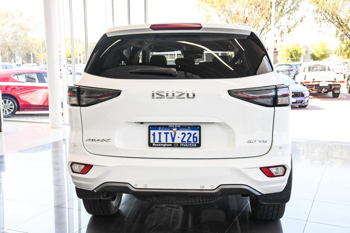 2023 Isuzu MU-X LS-T MY23 4X4 Dual Range Mineral White