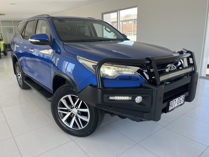 2015 Toyota Fortuner Crusade GUN156R 4X4 Dual Range Nebula Blue