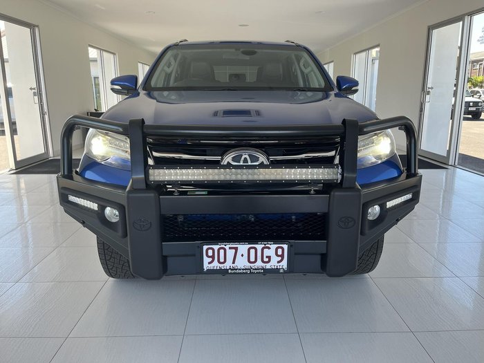 2015 Toyota Fortuner Crusade GUN156R 4X4 Dual Range Nebula Blue