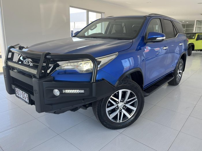2015 Toyota Fortuner Crusade GUN156R 4X4 Dual Range Nebula Blue
