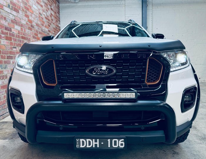 2021 Ford Ranger Wildtrak PX MkIII MY21.75 4X4 Dual Range White