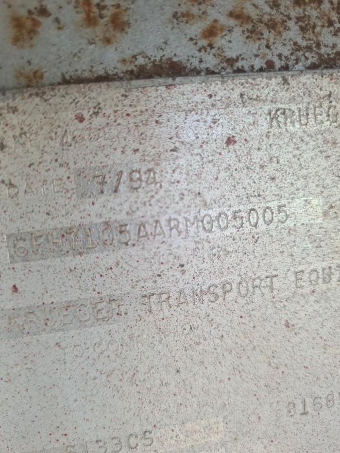 1994 Krueger St 3 Tri-Axle Trailer