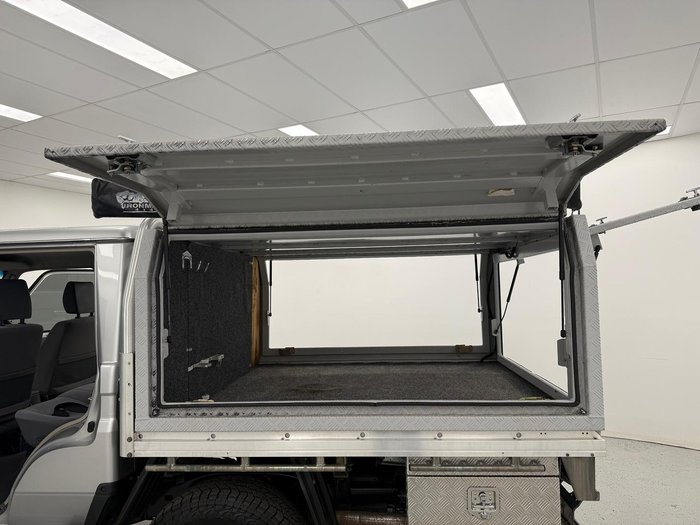 2018 Toyota Landcruiser GXL VDJ79R 4X4 Dual Range Silver Pearl