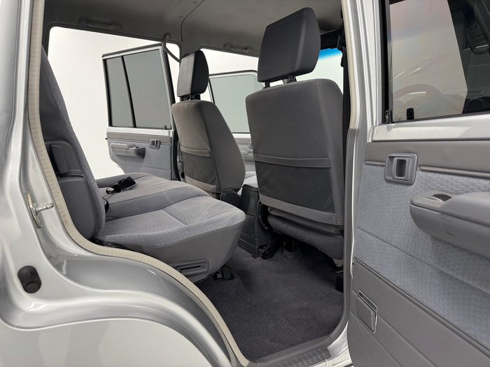 2018 Toyota Landcruiser GXL VDJ79R 4X4 Dual Range Silver Pearl