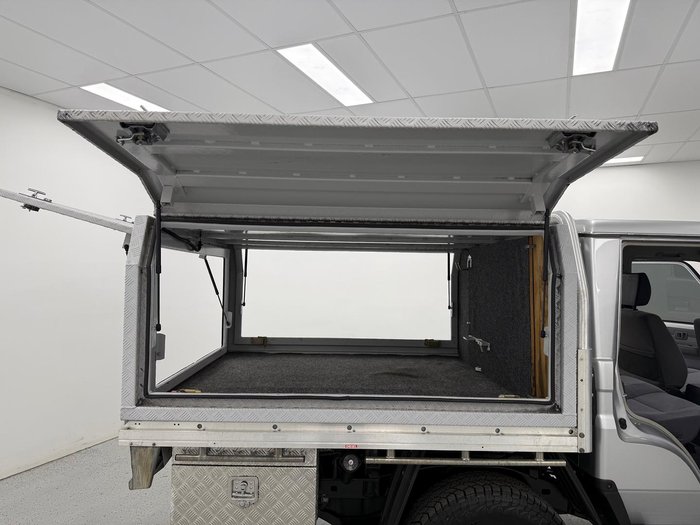 2018 Toyota Landcruiser GXL VDJ79R 4X4 Dual Range Silver Pearl