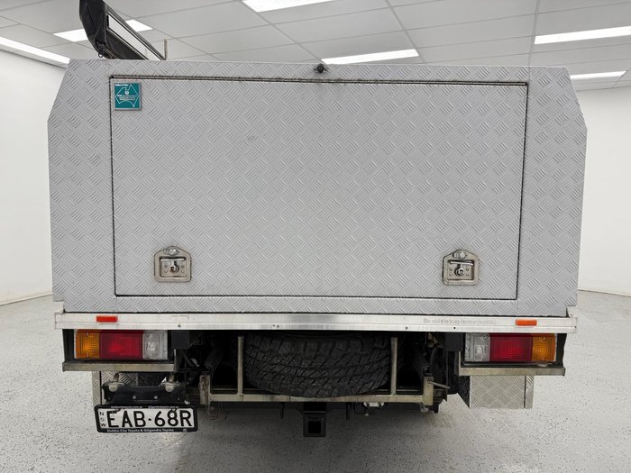 2018 Toyota Landcruiser GXL VDJ79R 4X4 Dual Range Silver Pearl