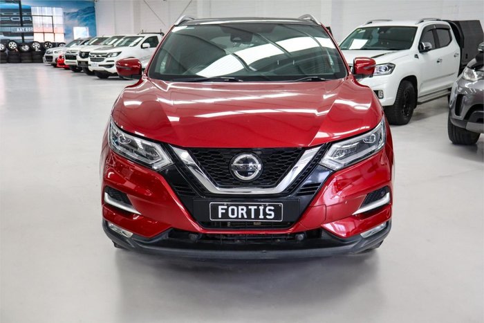 2018 Nissan QASHQAI Ti J11 Series 2 Magnetic Red