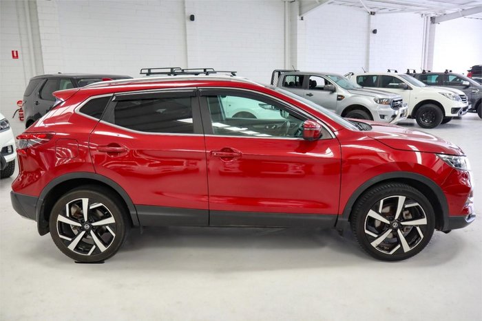 2018 Nissan QASHQAI Ti J11 Series 2 Magnetic Red