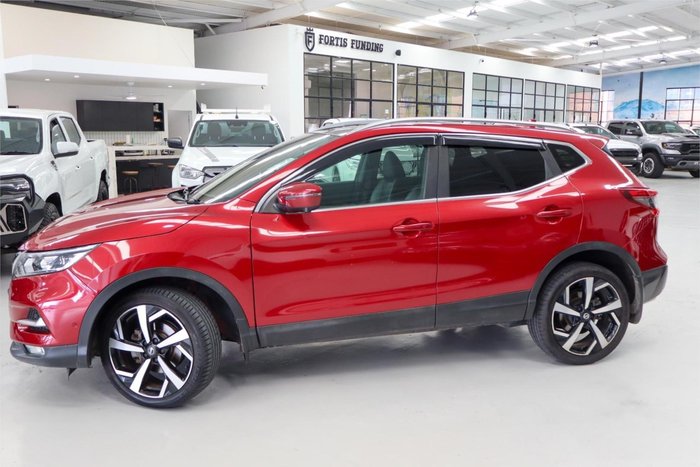 2018 Nissan QASHQAI Ti J11 Series 2 Magnetic Red