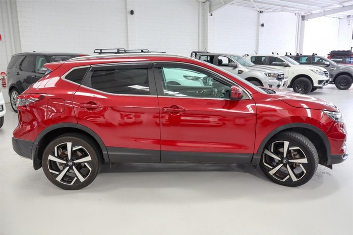 2018 Nissan QASHQAI Ti J11 Series 2 Magnetic Red