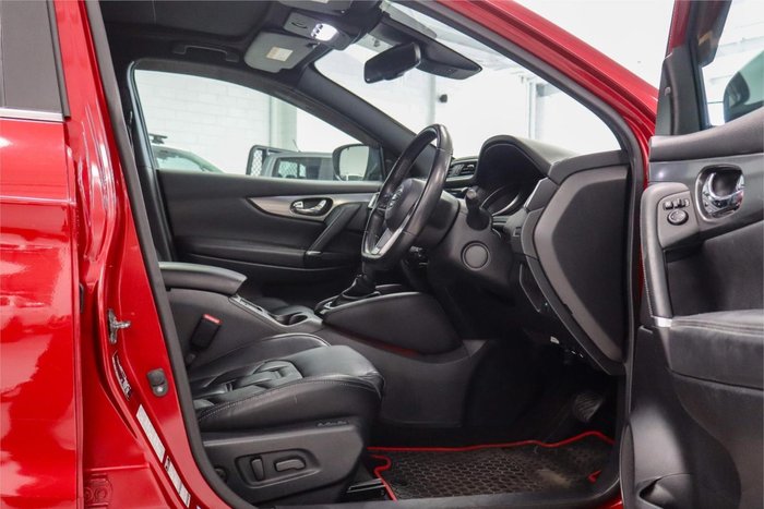 2018 Nissan QASHQAI Ti J11 Series 2 Magnetic Red