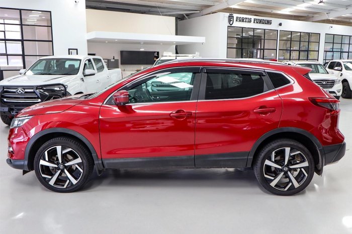 2018 Nissan QASHQAI Ti J11 Series 2 Magnetic Red