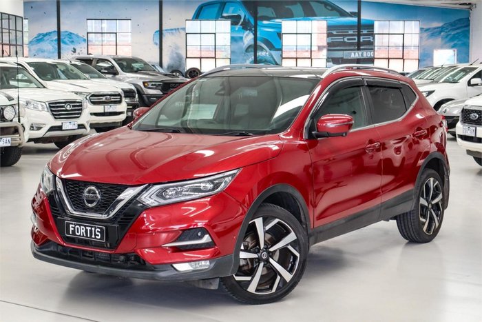 2018 Nissan QASHQAI Ti J11 Series 2 Magnetic Red