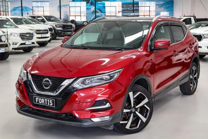2018 Nissan QASHQAI Ti J11 Series 2 Magnetic Red