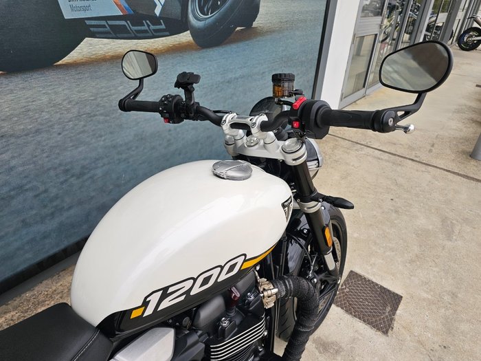 2024 Triumph BONNEVILLE SPEED TWIN 1200 White