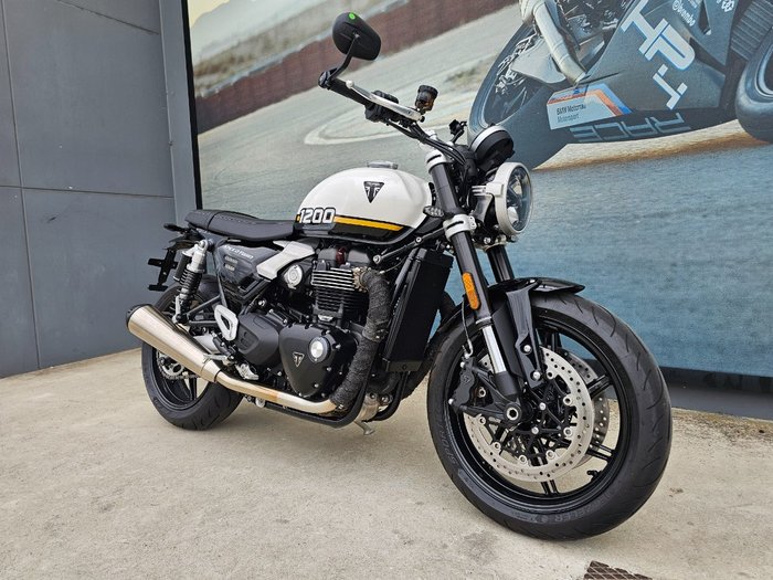 2024 Triumph BONNEVILLE SPEED TWIN 1200 White