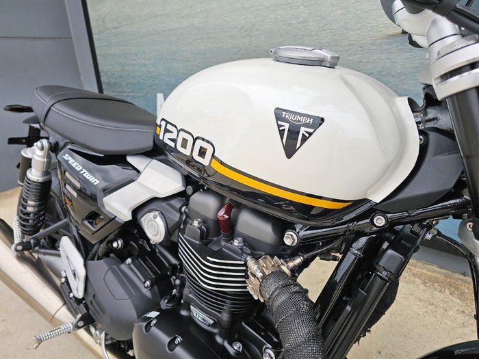 2024 Triumph BONNEVILLE SPEED TWIN 1200 White