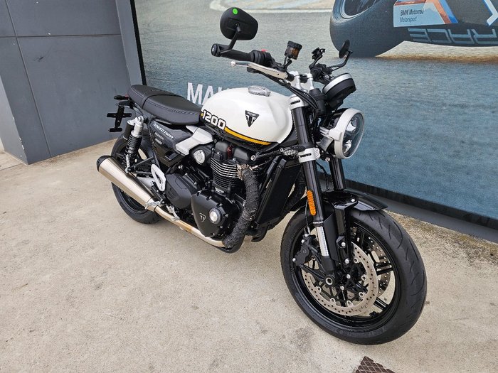 2024 Triumph BONNEVILLE SPEED TWIN 1200 White