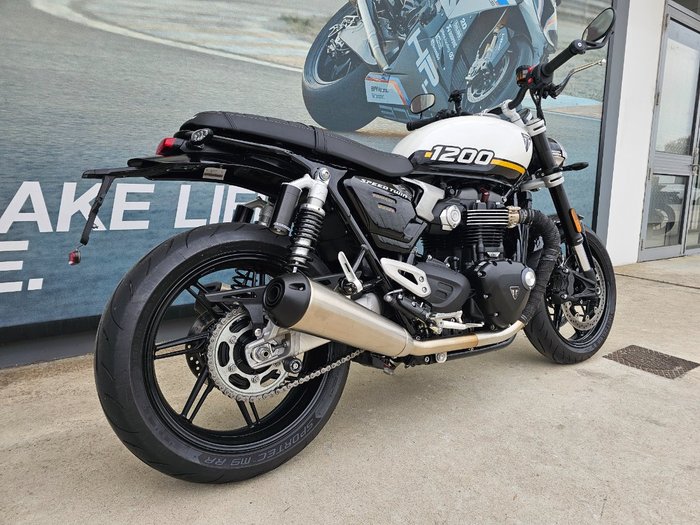 2024 Triumph BONNEVILLE SPEED TWIN 1200 White