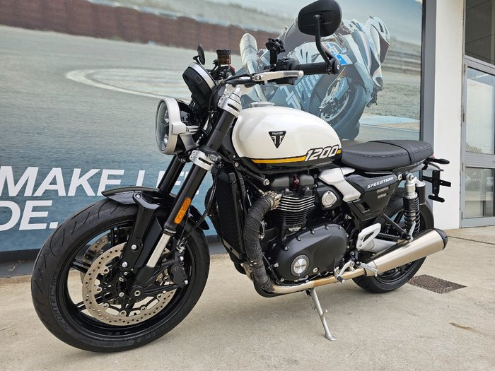 2024 Triumph BONNEVILLE SPEED TWIN 1200 White