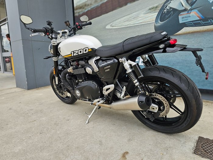 2024 Triumph BONNEVILLE SPEED TWIN 1200 White