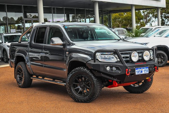 2022 Volkswagen Amarok TDI580 Highline 2H MY22 4X4 Constant Indium Grey