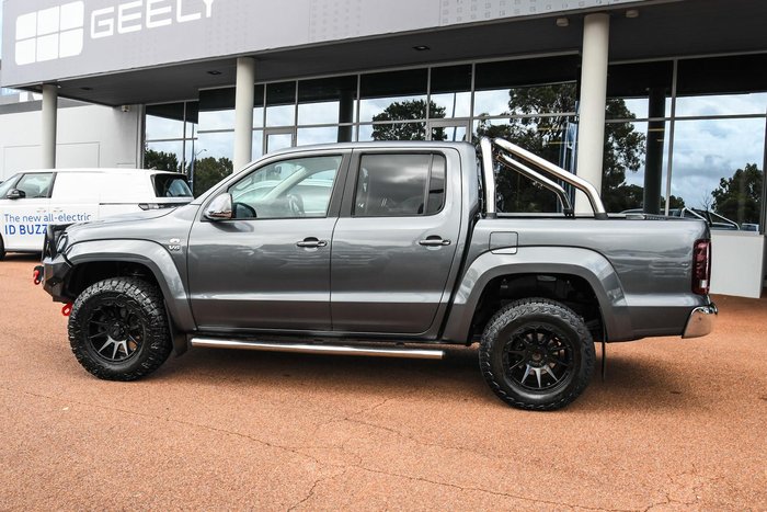 2022 Volkswagen Amarok TDI580 Highline 2H MY22 4X4 Constant Indium Grey