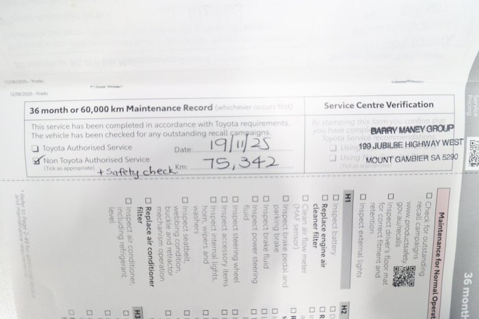 2022 Toyota Landcruiser Prado GX