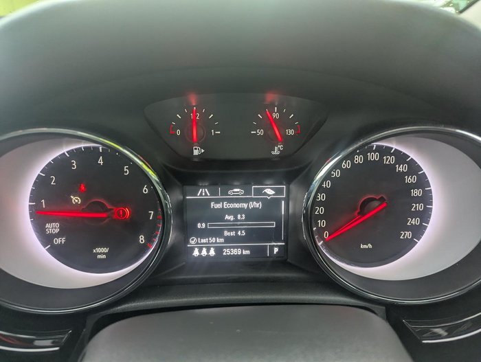 2017 Holden Astra RS BK MY17 Absolute Red