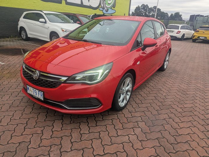 2017 Holden Astra RS BK MY17 Absolute Red