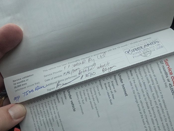 2017 Holden Astra RS BK MY17 Absolute Red