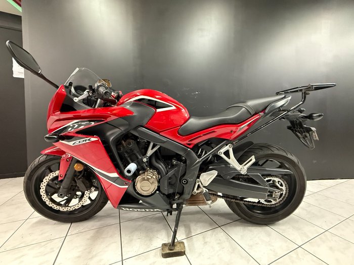 2018 Honda CBR650F Red