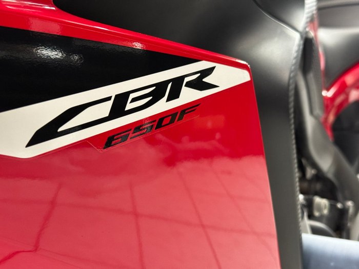 2018 Honda CBR650F Red